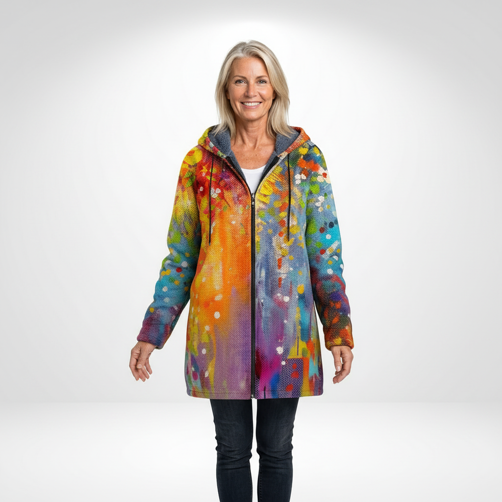 Bronte | Art-Inspired Luxe Cardigan