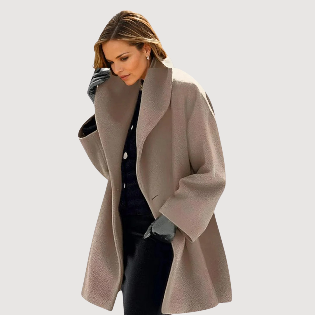 Vivienne | Luxe Winter Coat for Cold Weather Comfort.